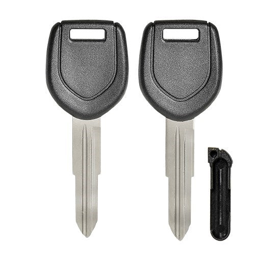 10X Mitsubishi Transponder Key Shells – MIT8, MIT1, MIT12 Blanks – No Chip, Aftermarket