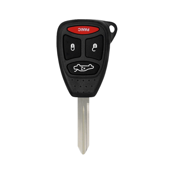 Chrysler/Dodge/Jeep 2004-2016 4-Button Remote Head Key
