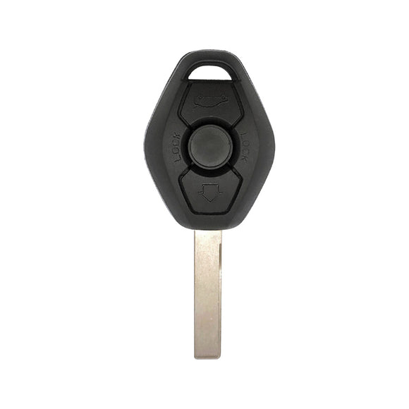 BMW 2001-2009 3-Button Remote Head Key HU92 (CAS)