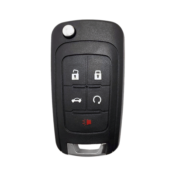 Chevrolet 2011-2017 5-Button PEPS Remote Head Key w/Remote Start