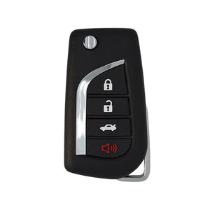 Toyota 2011-2014 4-Button Flip Key Remote