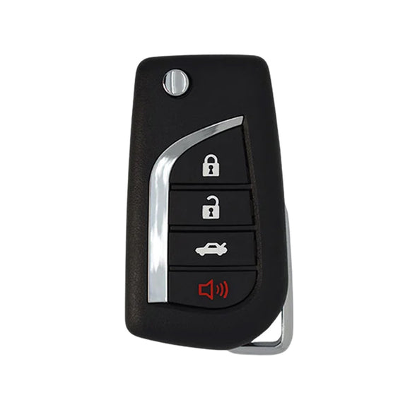 Toyota 2011-2014 4-Button Flippy Remote Head Key