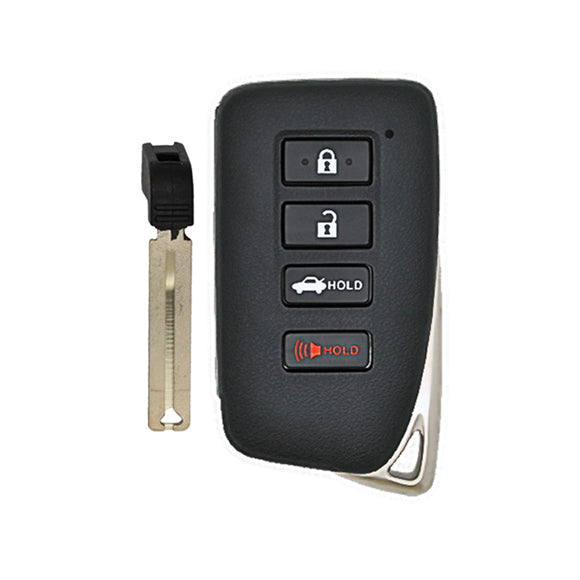 Lexus ES/GS 2013-2020 4-Button Smart Key w/ Trunk (HYQ14FBA, 0020)