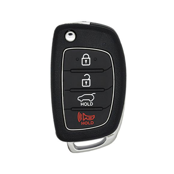 Hyundai Tucson 2015-2019 4-Button Remote Head Key
