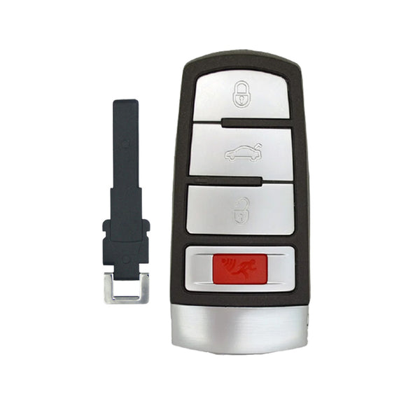 Volkswagen CC/Passat 2006-2015 4-Button Smart Key Remote