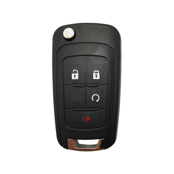 Chevrolet/GMC 2010-2019 4-Button Remote Head Key w/Remote Start