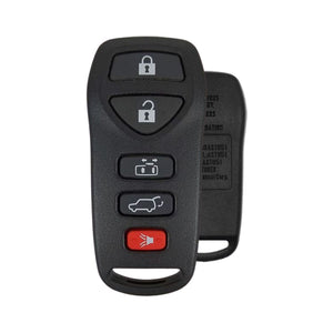 Nissan Quest 2004-2010 5-Button Remote