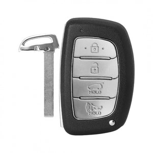 Hyundai Ioniq 2017-2020 4-Button Smart Key w/ Hatch