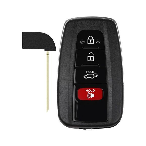 Toyota RAV4 2019-2021 4-Button Smart Key w/Hatch JAPAN