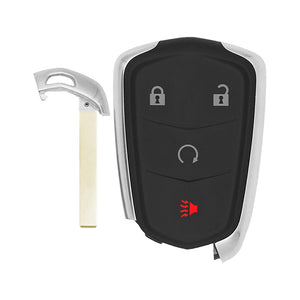 Cadillac XT4 2019-2021 4-Button Smart Key w/Remote Start