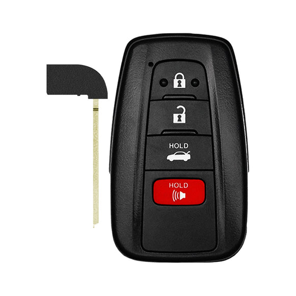 Toyota Camry 2018-2023 4-Button Smart Key w/Trunk