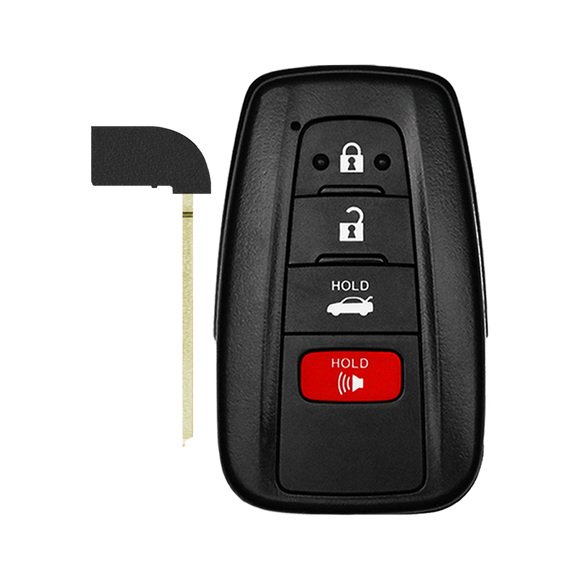 Toyota 86 2018-2020 4-Button Smart Key w/Trunk