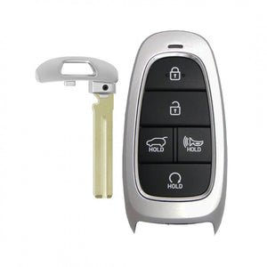 Hyundai Santa Fe 2021-2022 5-Button Smart Key w/Hatch