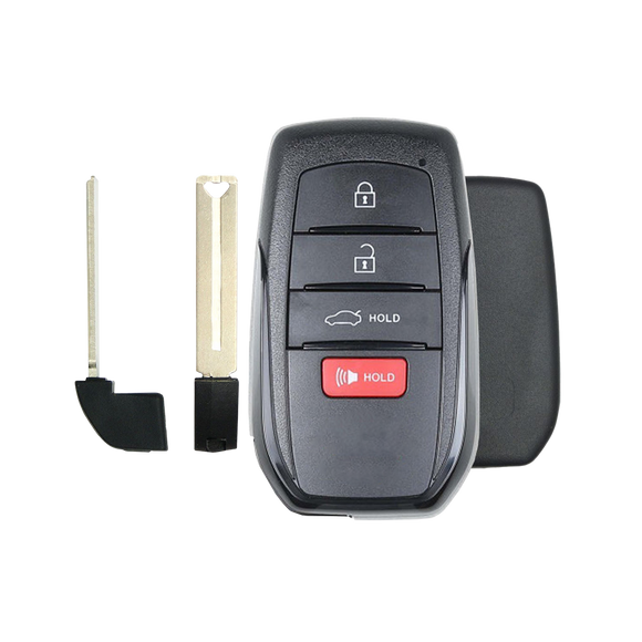 Toyota Corolla 2023 4-Button Smart Key w/Trunk