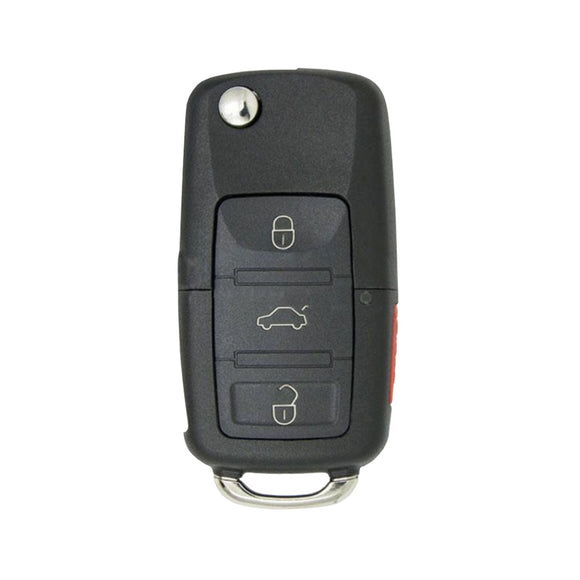 Volkswagen 2012-2018 4-Button Remote Flip Key