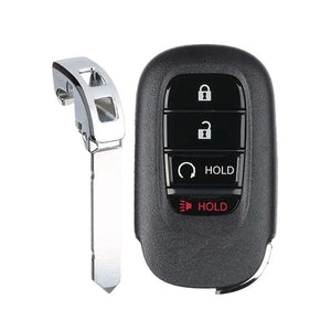 Honda Accord/Civic/CR-V 2022-2024 4-Button Smart Key w/Remote Start