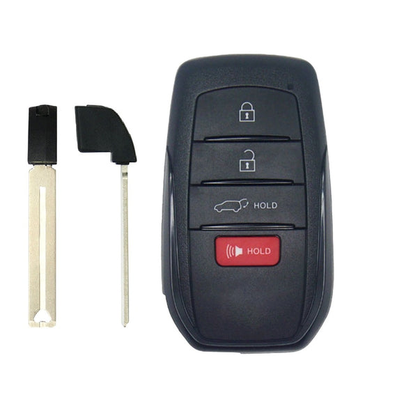 Toyota Venza 2023 4-Button Smart Key w/Hatch