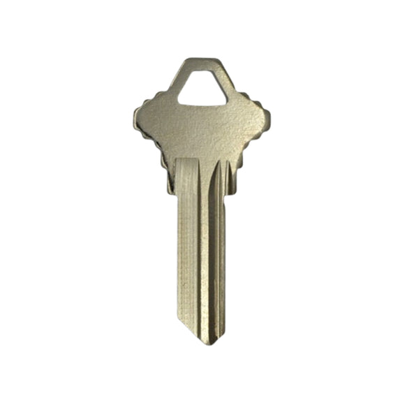 Schlage SC1 [5-Pin] Plain Nickel Head Key [10-Pack]