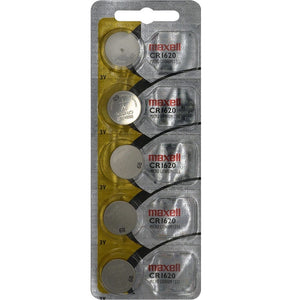 CR1620 3-Volt Lithium Batteries 5-Pack