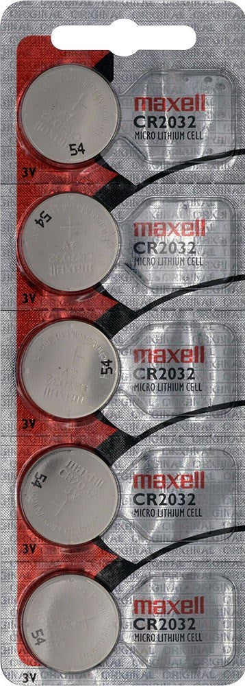  Maxell Micro Lithium Cell CR2032 (pack of 5 Batteries