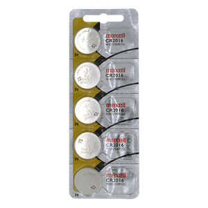 CR2016 3-Volt Lithium Batteries 5-Pack