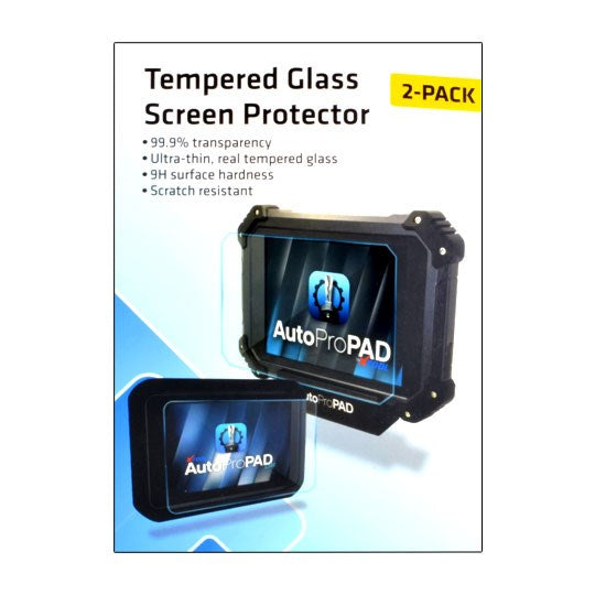 AutoProPAD LITE | Tempered Glass Screen Protectors, 2-Pack [MAGNUS]