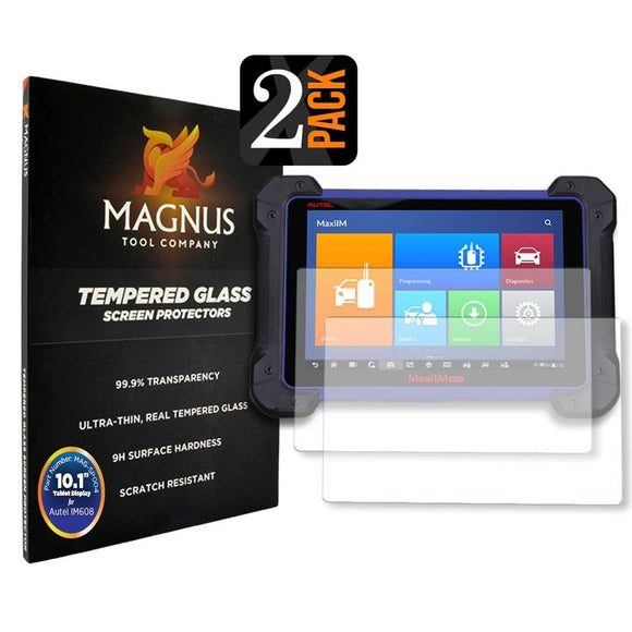 Autel IM608/Pro/II | Tempered Glass Screen Protectors, 2-Pack [MAGNUS]