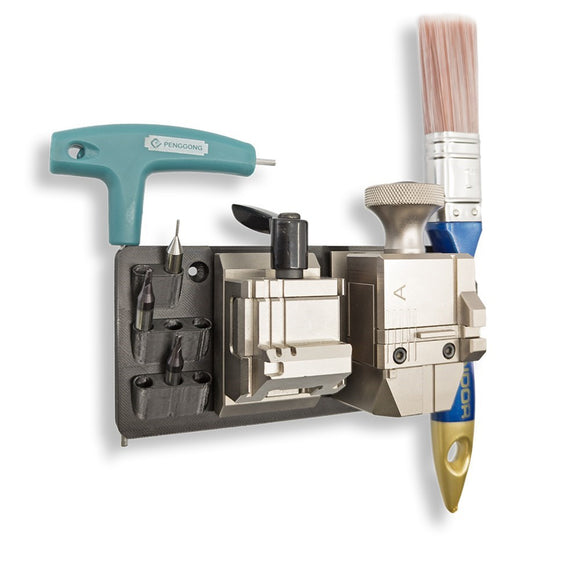 XHORSE Key Machines—Wall-Mounted Jaw & Accessory Holder [Magnus]
