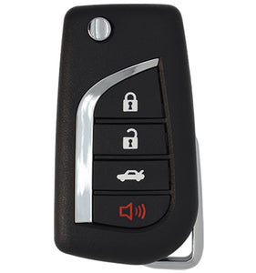 Toyota Camry/Corolla 2014-2017 4-Button Flip Key Remote