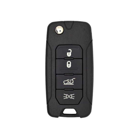Jeep Renegade 2016+ 4-Button Flip Remote Head Key