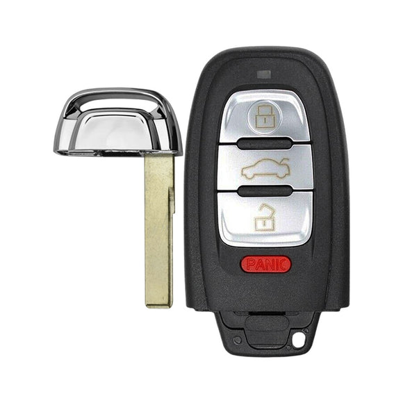 Audi 2008-2017 4-Button Smart Key (Non-Comfort Access)