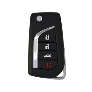 Toyota 2004-2010 4-Button Flippy Remote Head Key