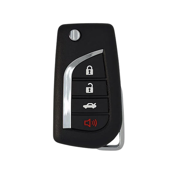 Replacement Key Fob For Toyota Camry Corolla 2014 2015 2016 – HYQ12BDM Compatible, Black