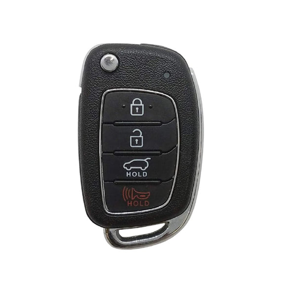 Hyundai Santa Fe 2017-2019 4-Button Flip Key