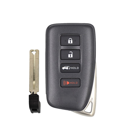 Lexus NX/LX 2015-2020 4-Btn Smart Key w/ Hatch