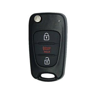 Kia Soul 2010-2013 3-Button Flip Key Remote