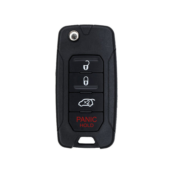 Dodge/Chrysler/Jeep 2005-2012 4-Button Flip Key
