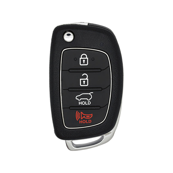 Hyundai Santa Fe 2013-2016 4-Button Flip Key w/Liftgate
