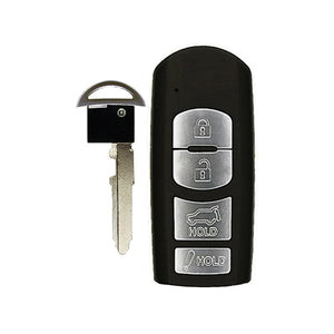Mazda CX7/CX9 2010-15 4-Button Smart Key w/Hatch