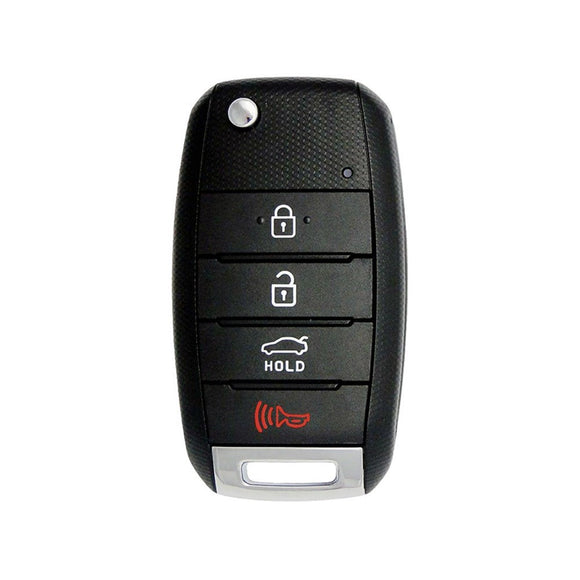 Kia Forte 2013-2016 4-Button Remote Head Flip Key w/Trunk