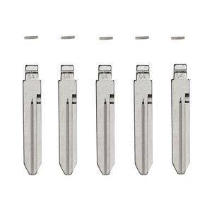 5-Pack Chrysler/Dodge/Jeep Y157/Y159 Flip Key Blade w/ Roll Pins for Xhorse Remotes