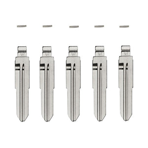 5-Pack Mitsubishi MIT3 Flip Key Blade w/Roll Pins for Xhorse Remotes
