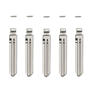 5-Pack Hyundai|Kia HY15 Flip Key Blade w/Roll Pins for Xhorse Remotes