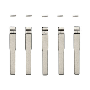 5-Pack Ford HU101 Flip Key Blade w/Roll Pins for Xhorse Remotes