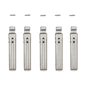 5-Pack Toyota TOY48 Flip Key Blade w/Roll Pins for Xhorse Remotes