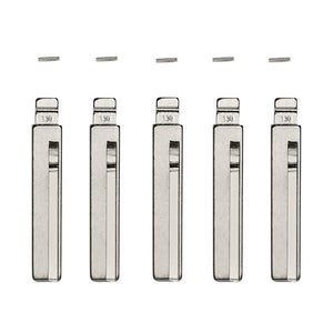 5-Pack Hyundai|Kia HY18R Flip Key Blade w/Roll Pins for Xhorse Remotes