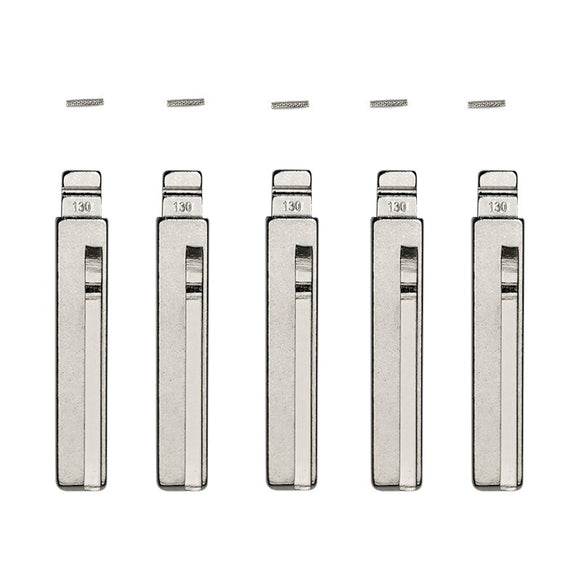 5-Pack Hyundai|Kia HY18R Flip Key Blade w/Roll Pins for Xhorse Remotes
